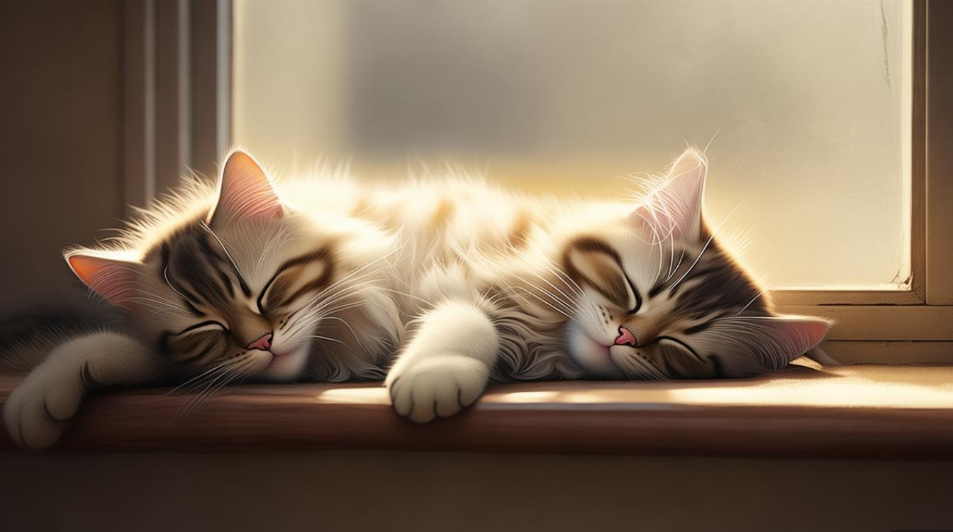 猫咪睡觉肚子抽搐