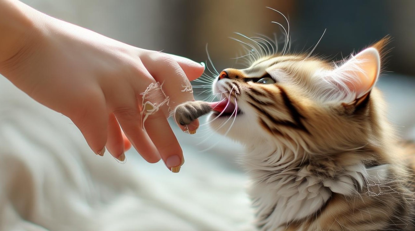 猫咪乱咬人 抓人