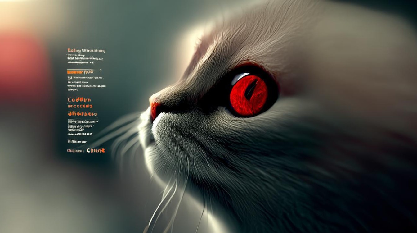 猫咪眼皮红色的