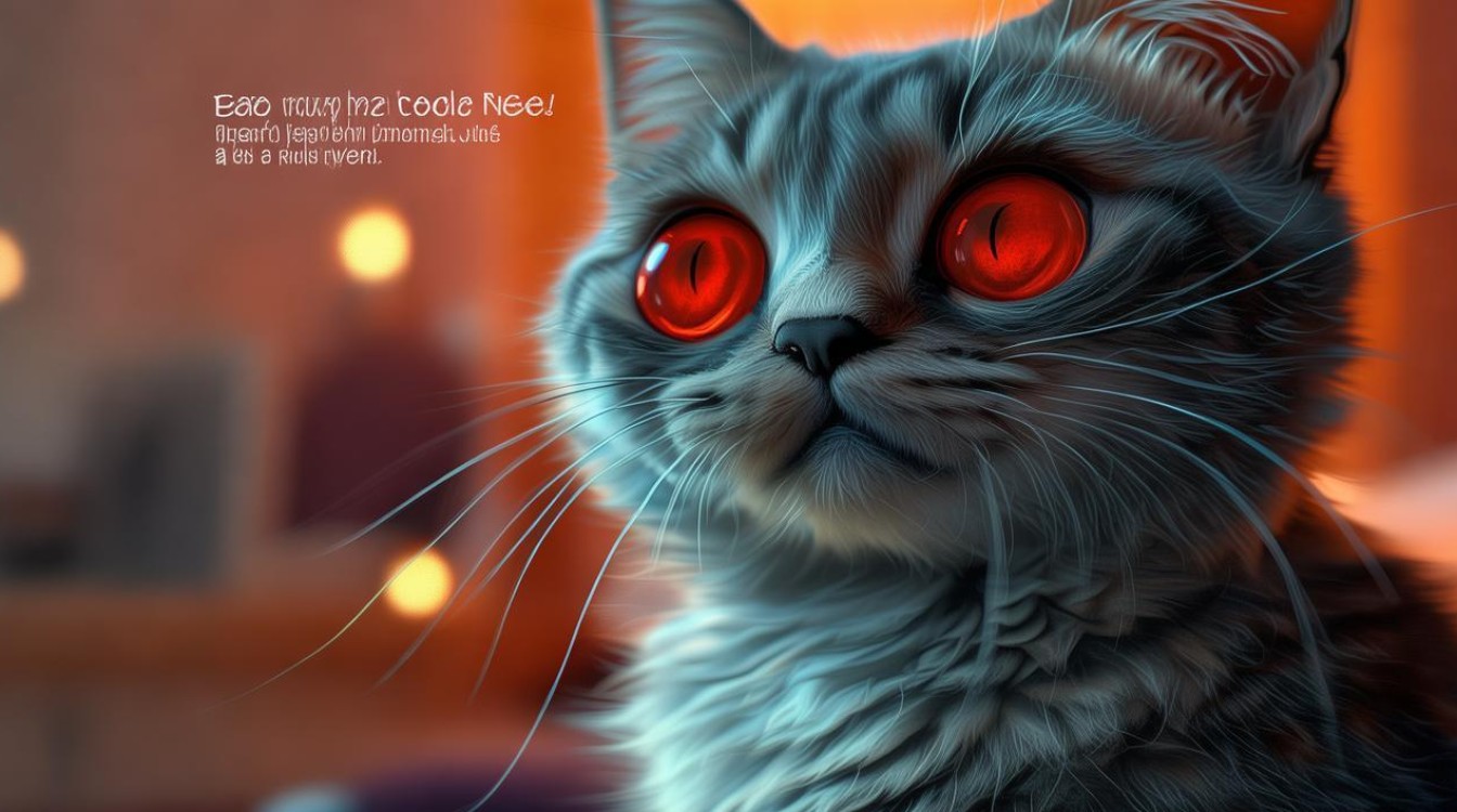 猫咪眼皮红色的