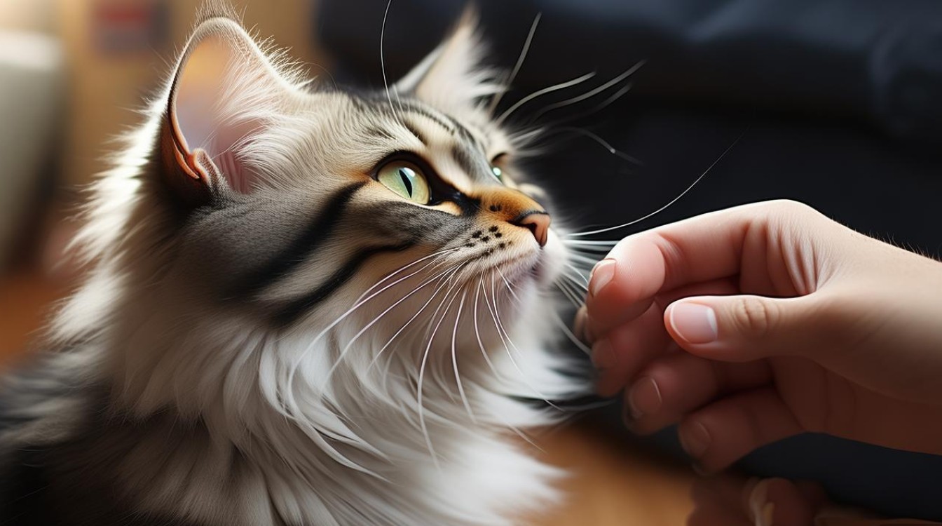 猫咪不给抓脖子