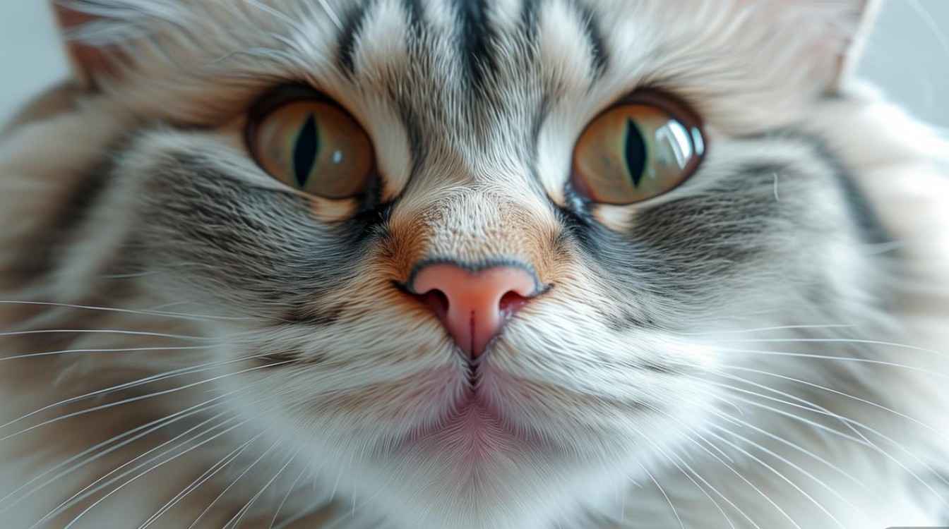 猫咪鼻子上有痘