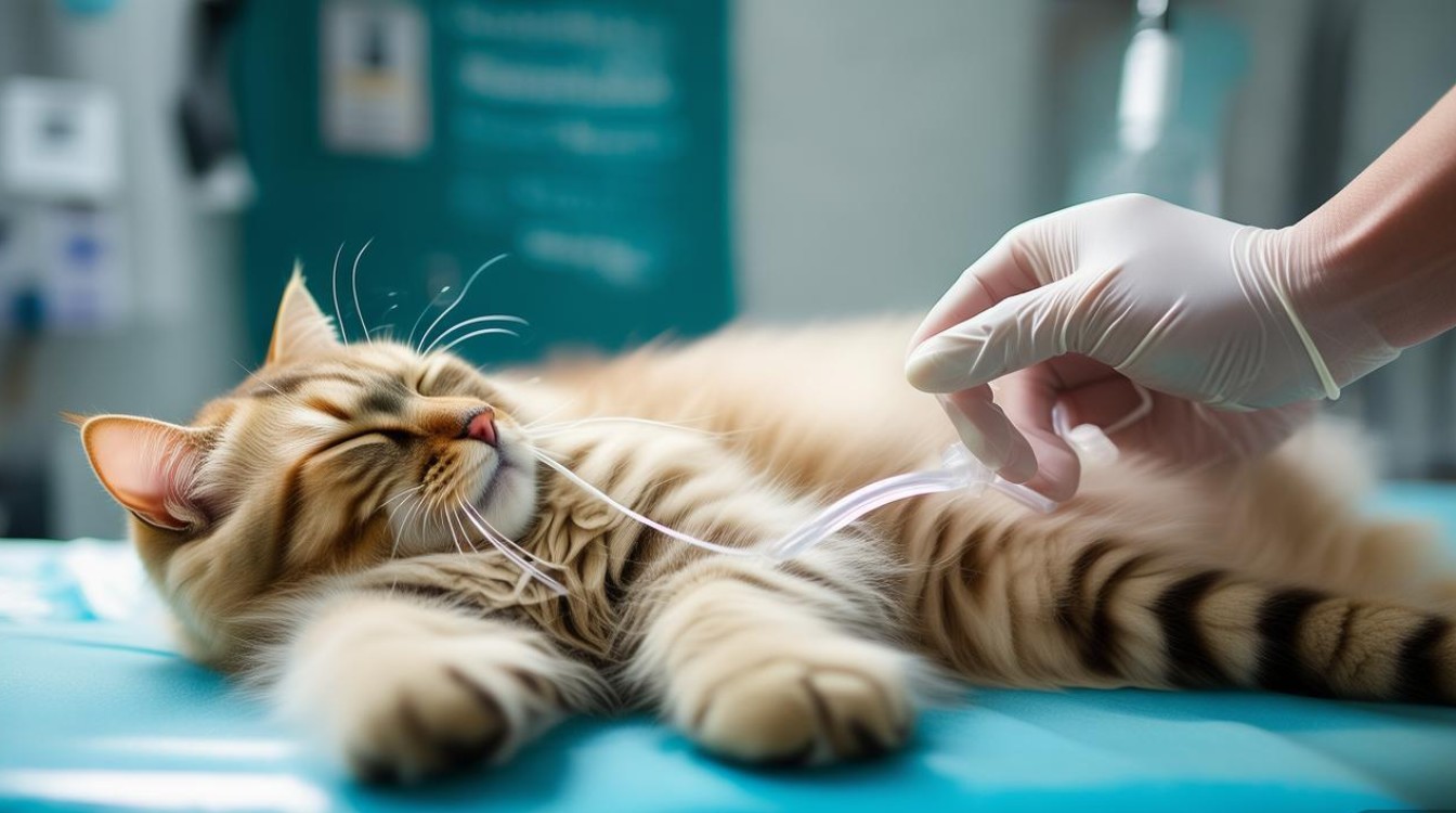 猫咪输液增加营养