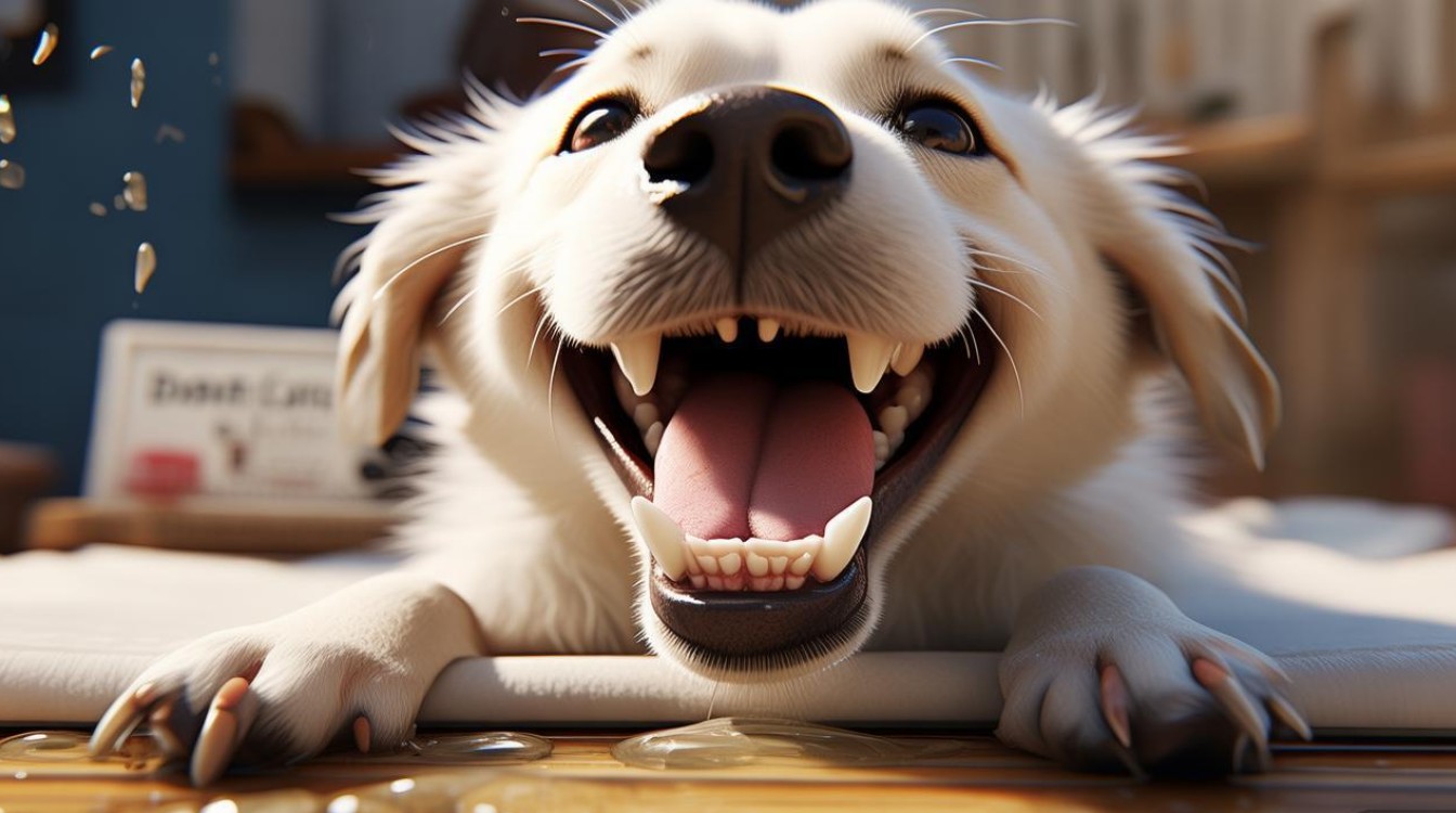 狗狗洁牙后