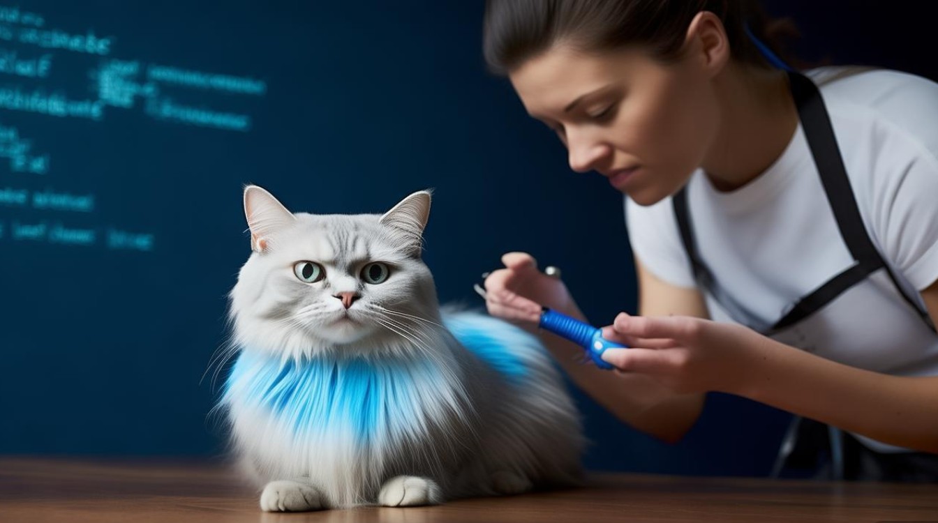 给猫咪做造型