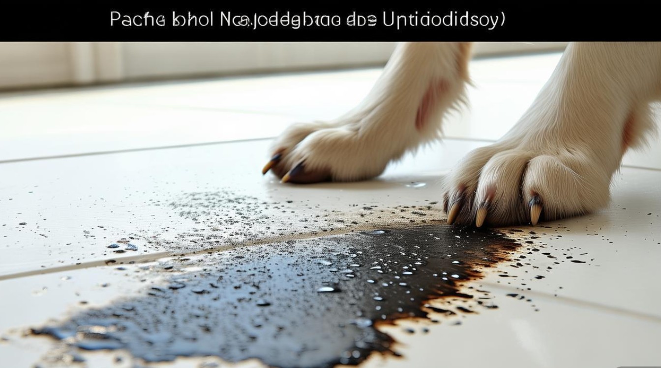 狗狗尿墨色