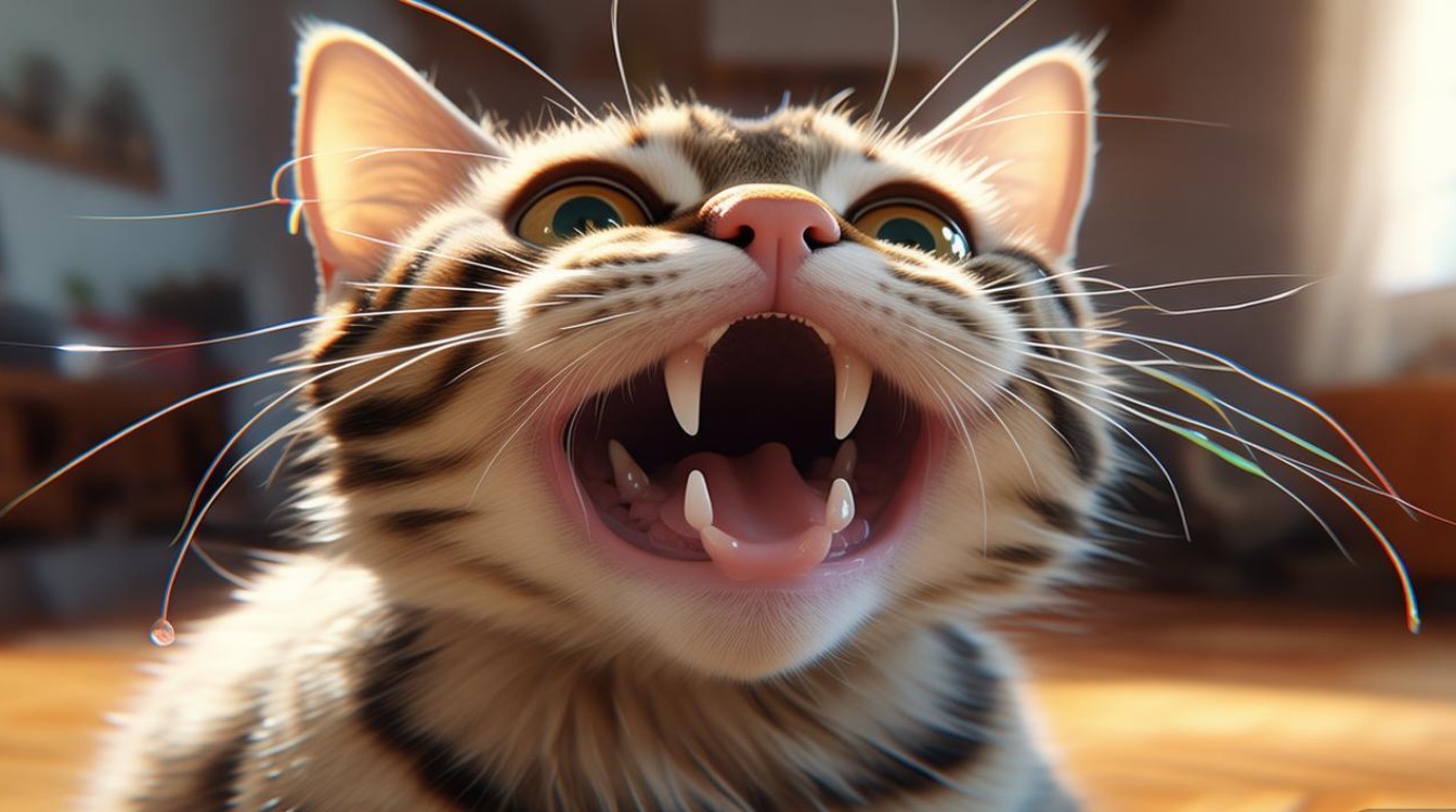 猫咪嘴巴起泡了
