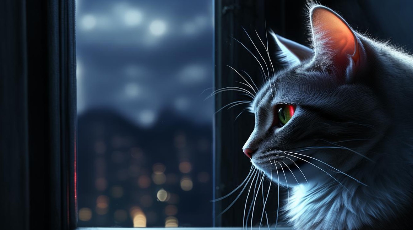 猫咪夜里眼睛发红