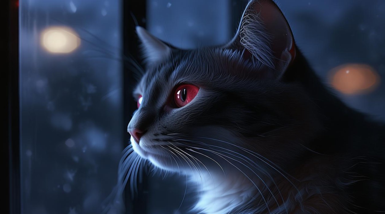 猫咪夜里眼睛发红