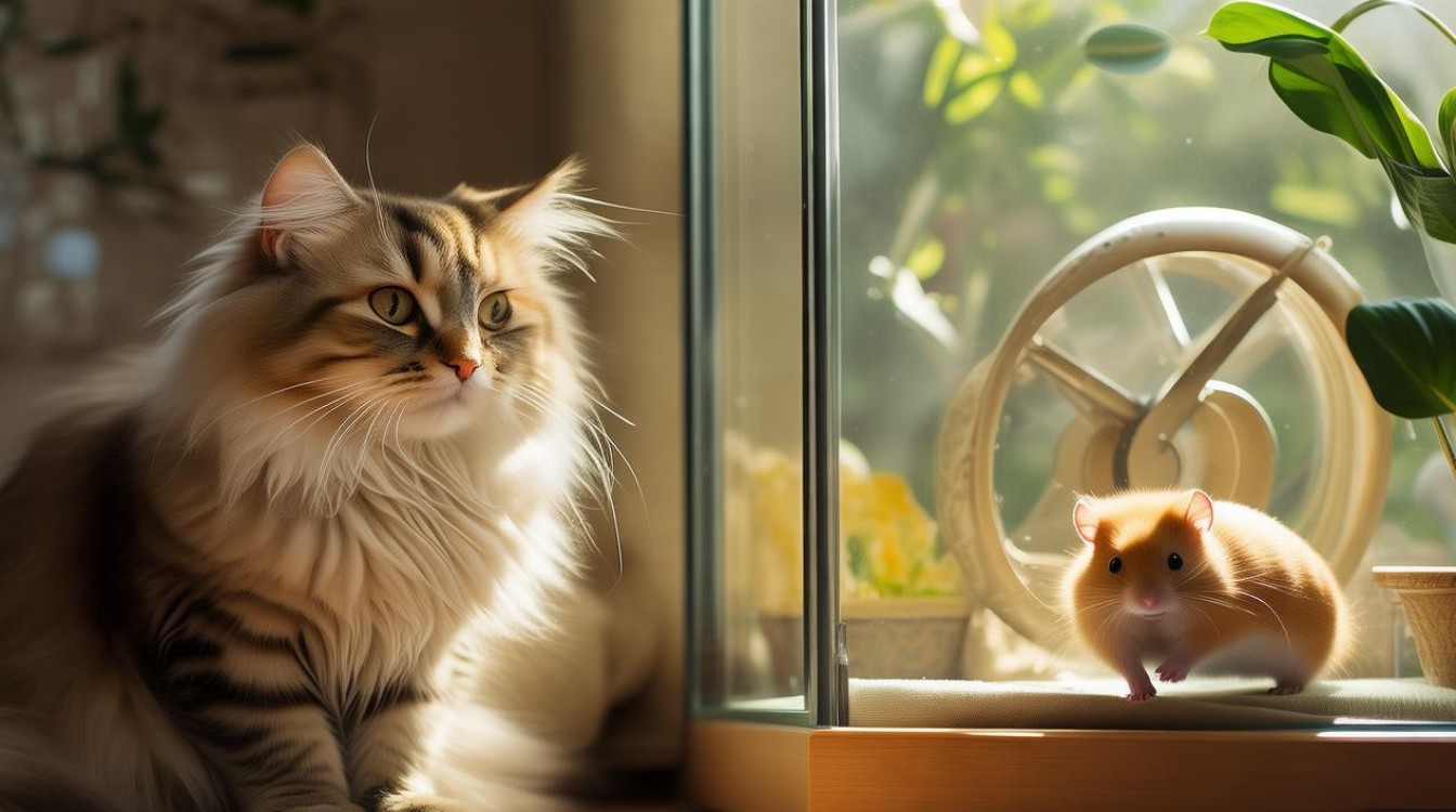 家里有猫怎么养仓鼠