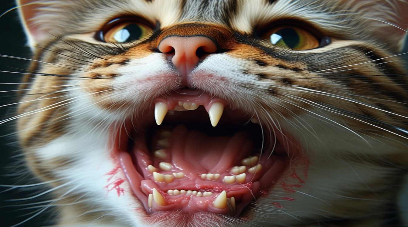 猫咪牙龈划破了