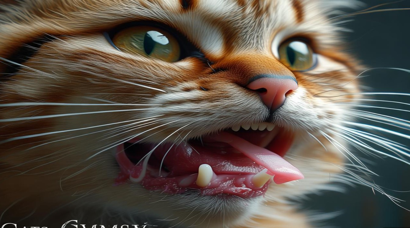 猫咪牙龈划破了