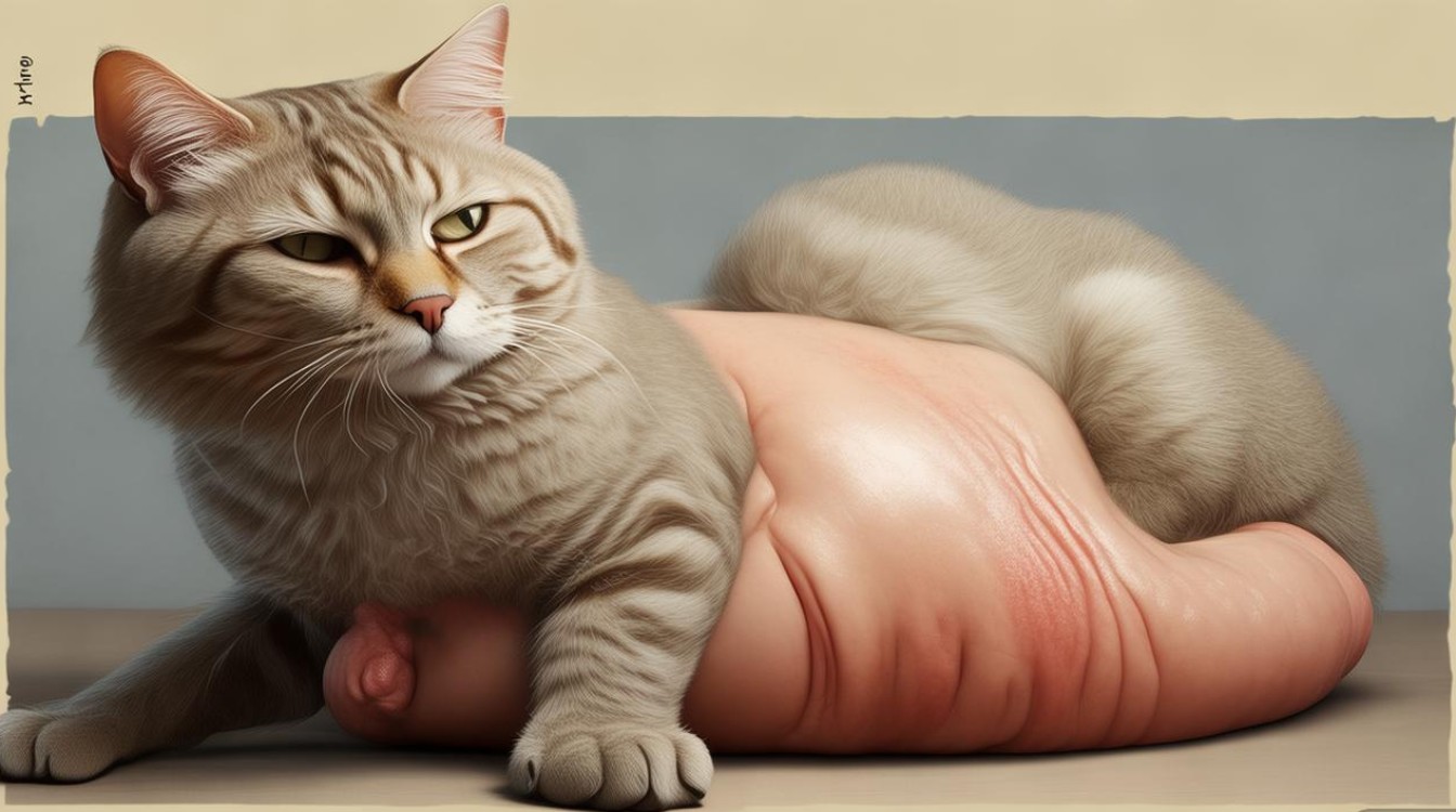 猫咪上腹肿大