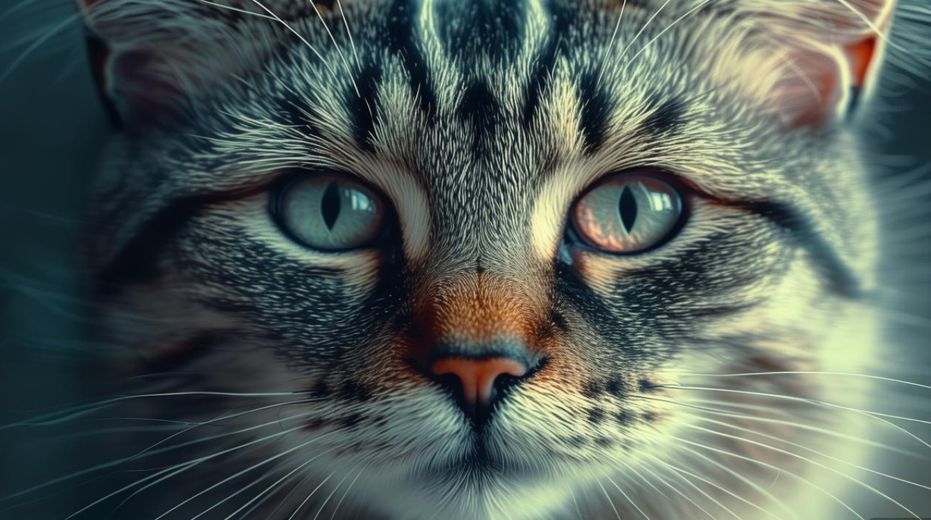 猫咪眼有点红