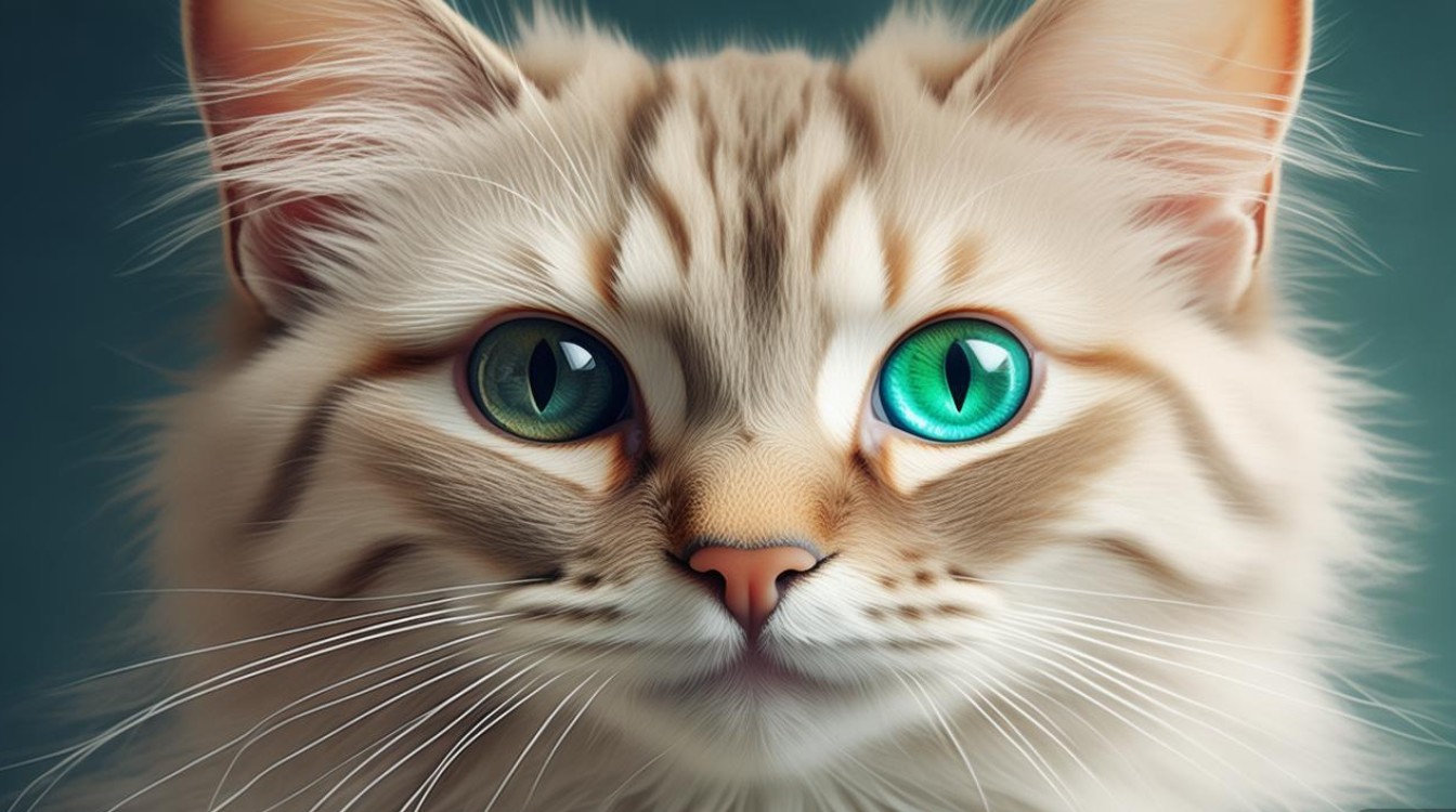 猫咪双眼颜色不同