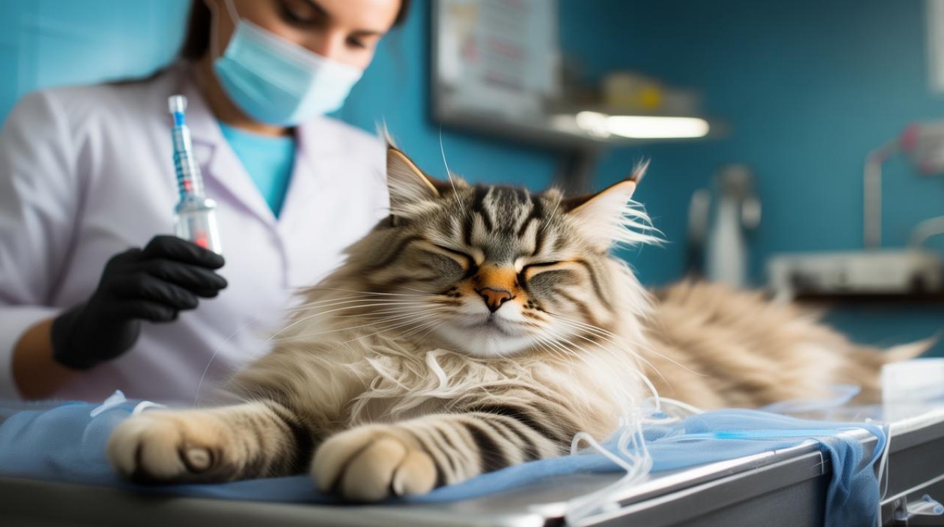 猫咪绝育麻醉诱导