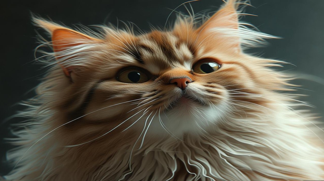 猫咪的腰抖动