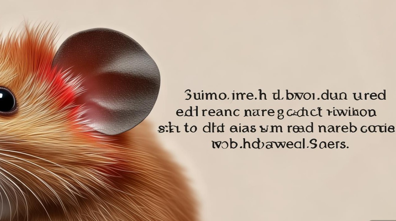 仓鼠的耳朵为什么发红