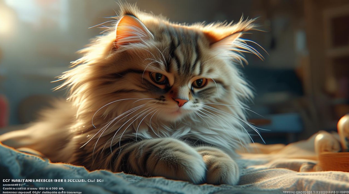 猫咪咬自己指甲