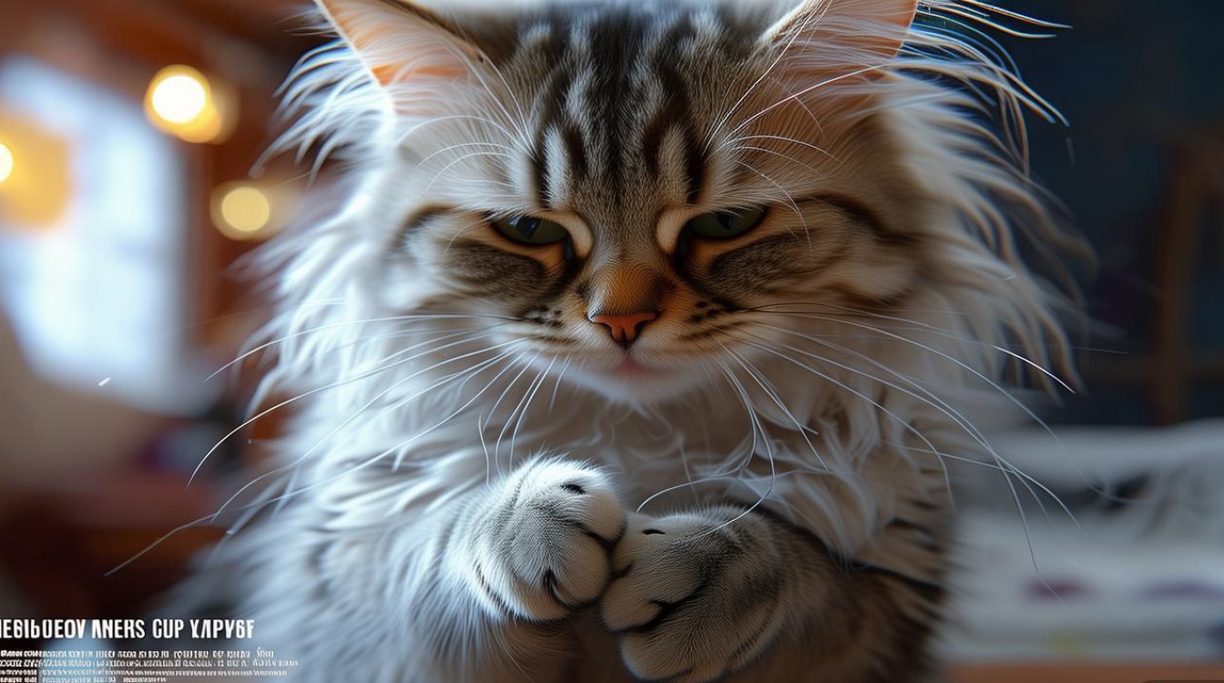 猫咪咬自己指甲