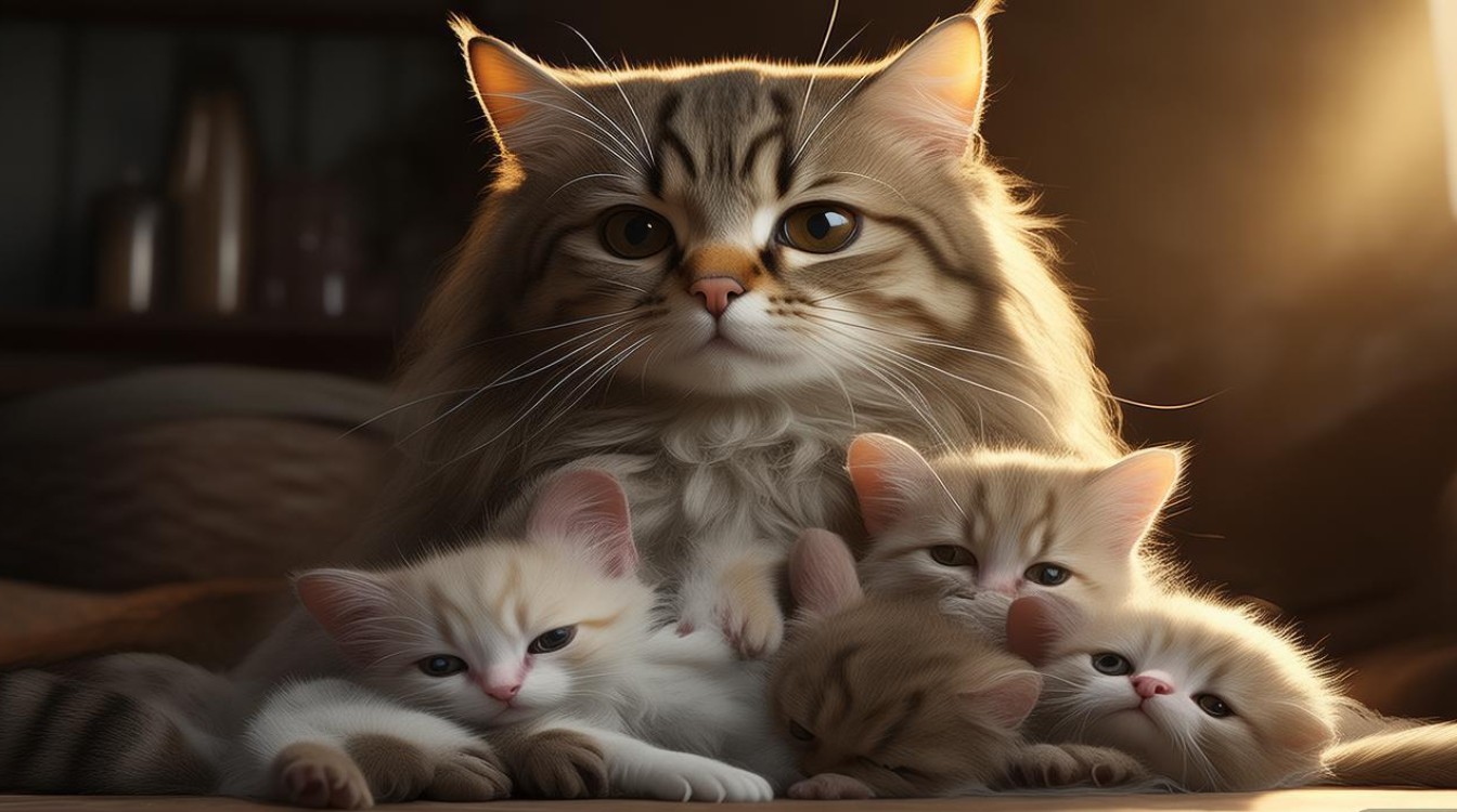 猫咪生病后流产