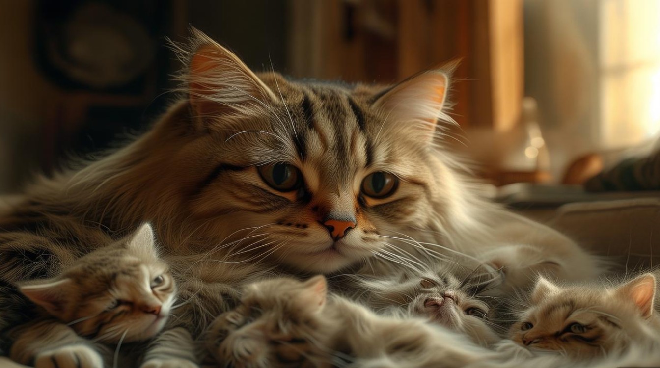 猫咪生病后流产