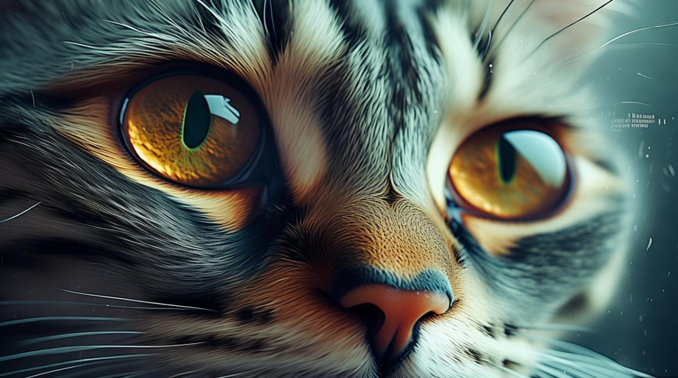 猫咪眼睛很浑浊