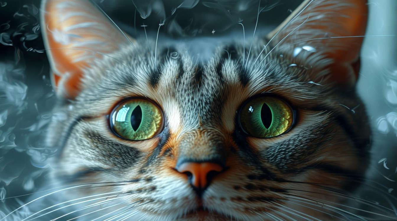 猫咪眼睛很浑浊