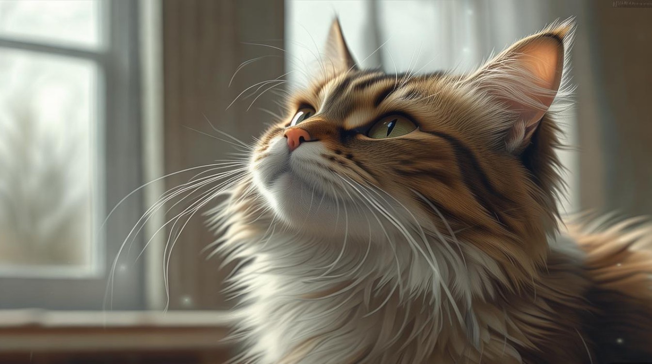 猫咪感冒鼻子干