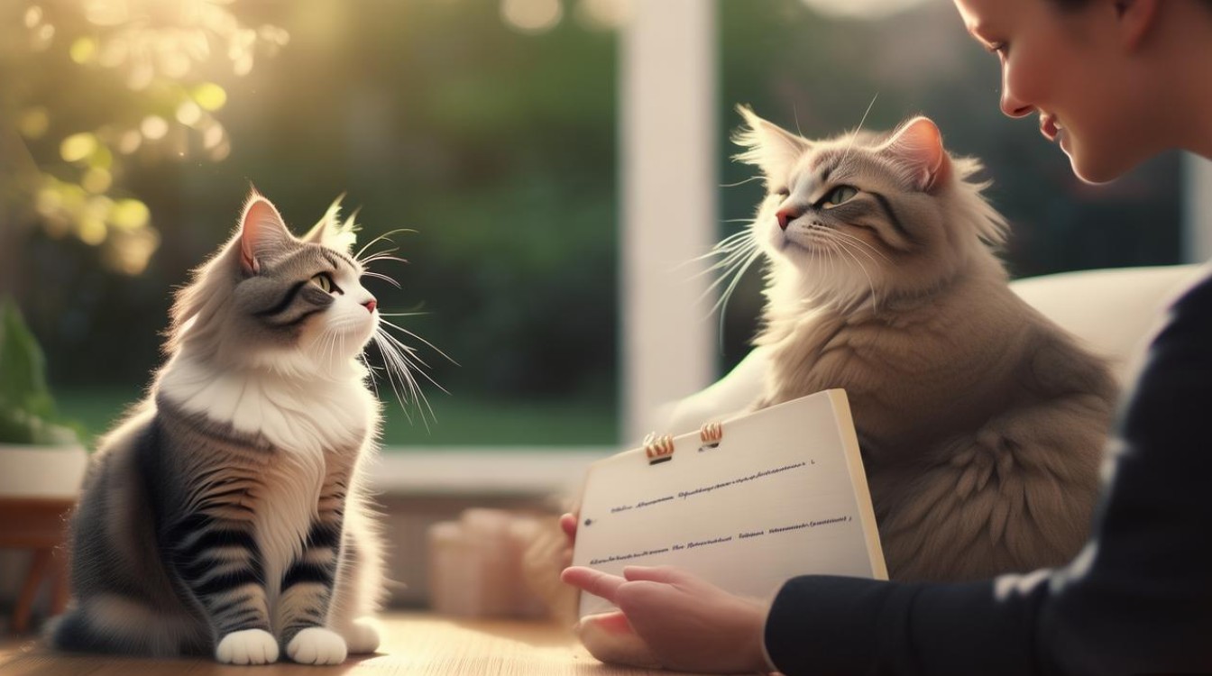 如何教猫咪坐下