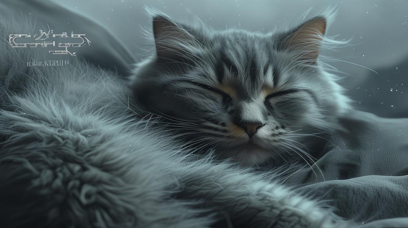 天阴猫咪爱睡觉