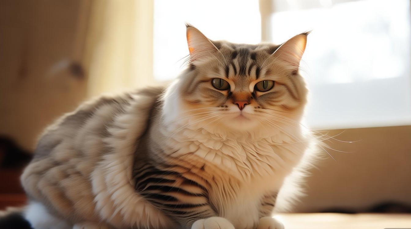 猫咪怀孕肚子照片
