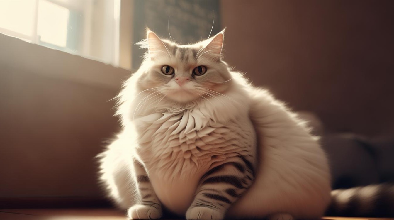 猫咪怀孕肚子照片