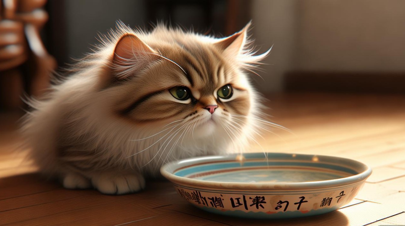 猫咪拉稀喂思密达