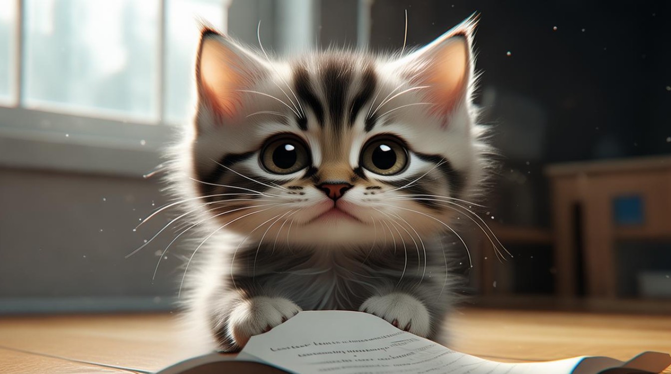 小猫咪紧张
