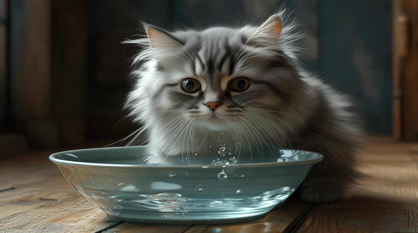 猫咪喝了水咳嗽