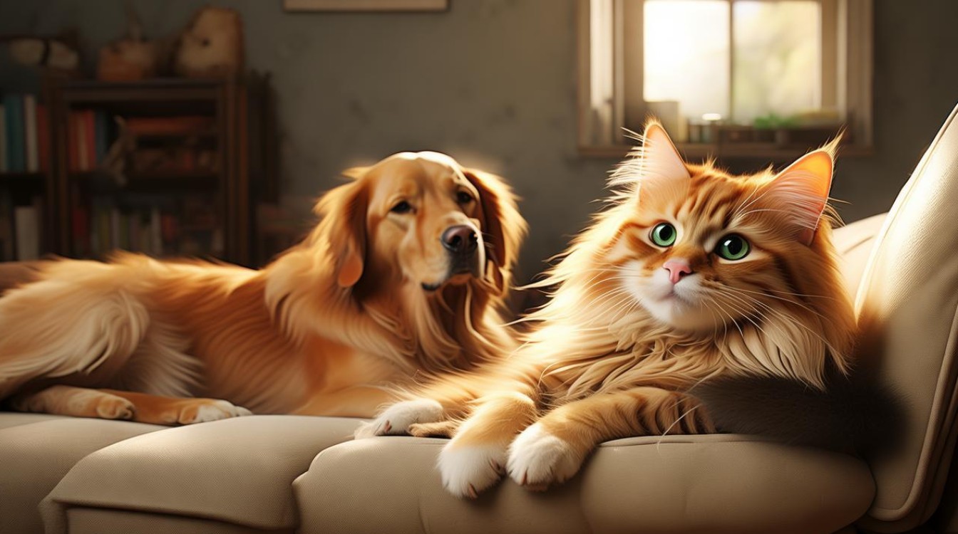 猫咪和狗能