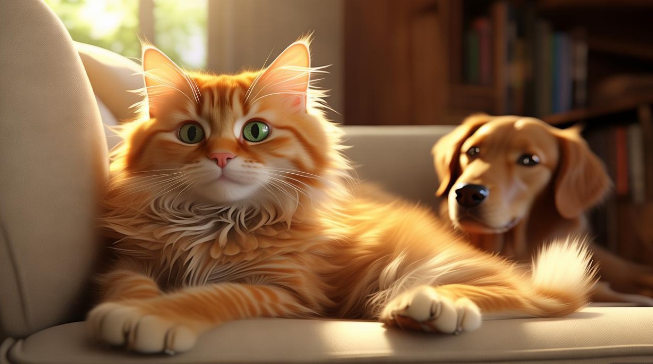 猫咪和狗能