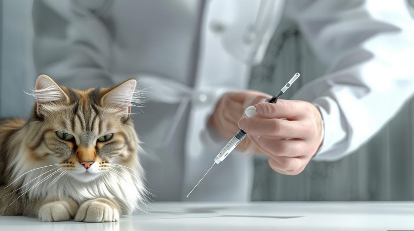给猫咪扎针教程