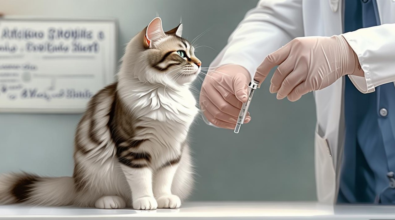 给猫咪扎针教程