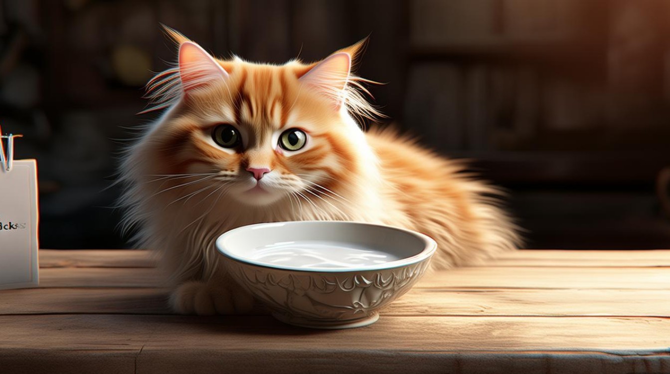 猫咪吃羊奶拉稀