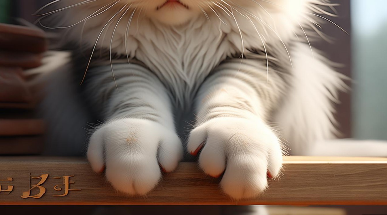猫咪总是握抓