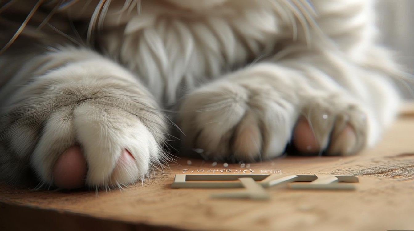 猫咪总是握抓