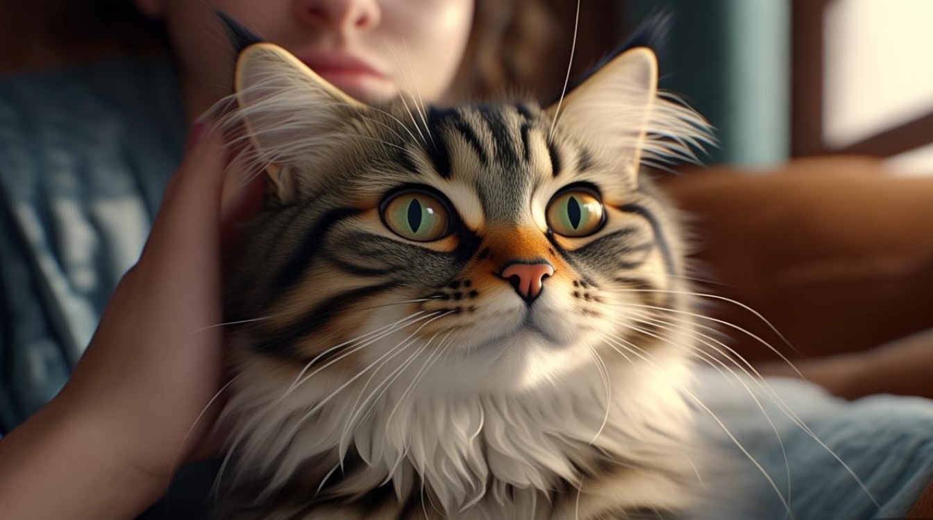 猫咪突然和我亲近