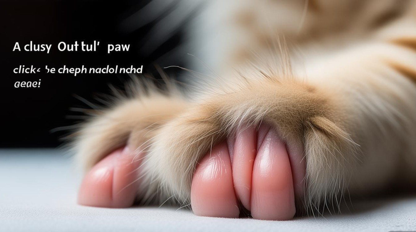 猫咪爪子指甲掉了
