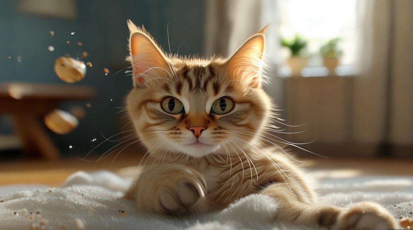 猫咪也会抓人