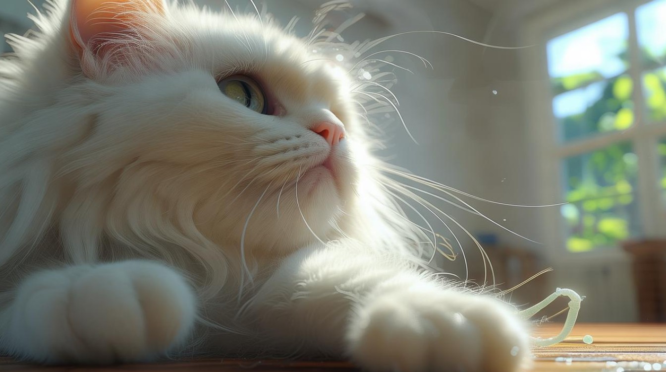 猫咪吃了白色蛆虫