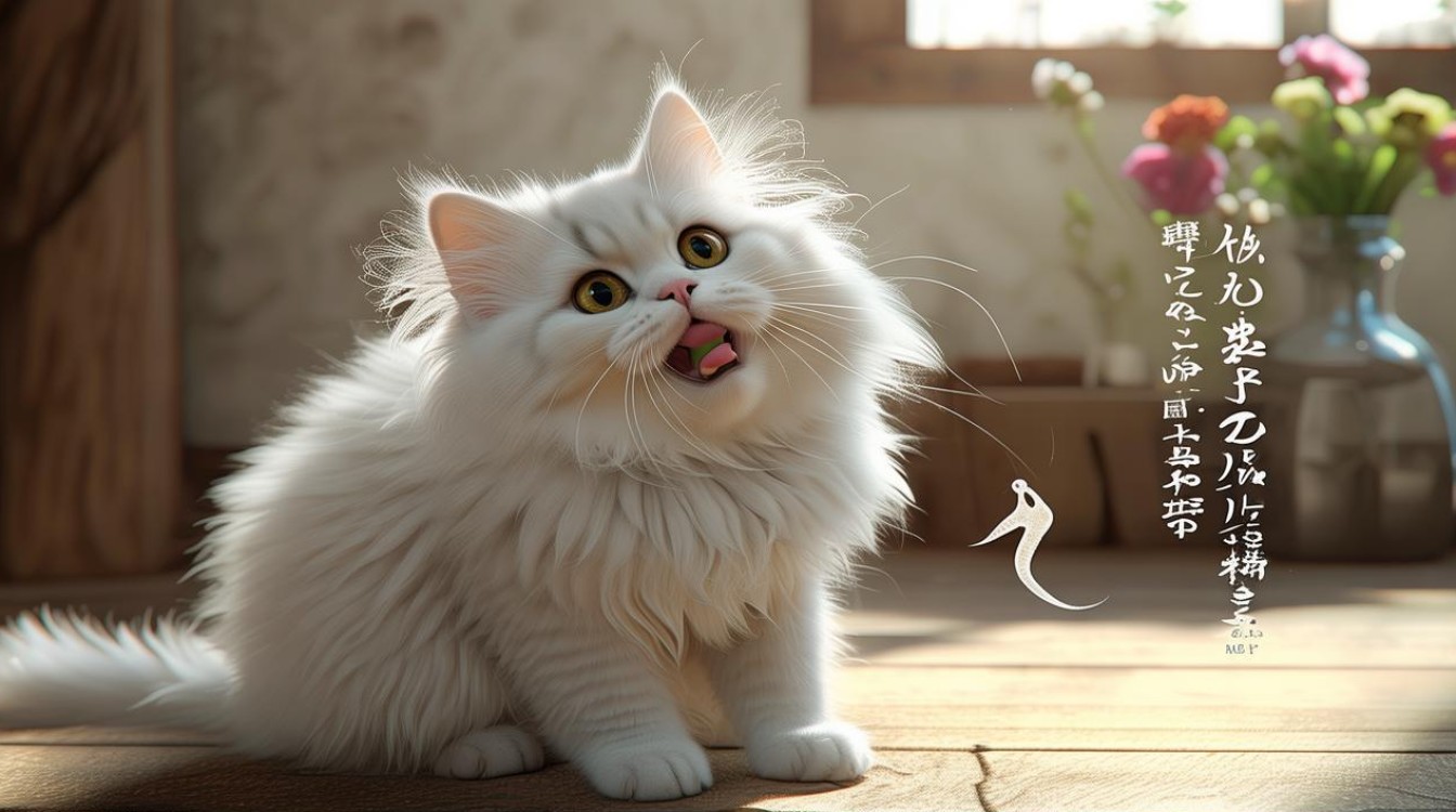 猫咪吃了白色蛆虫