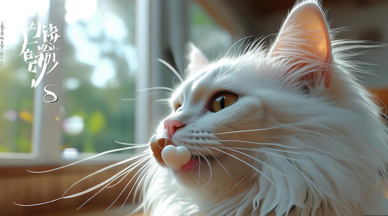 猫咪吃了白色蛆虫