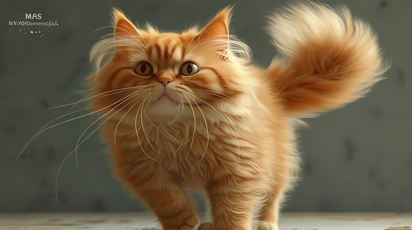 猫咪尾巴向右摇